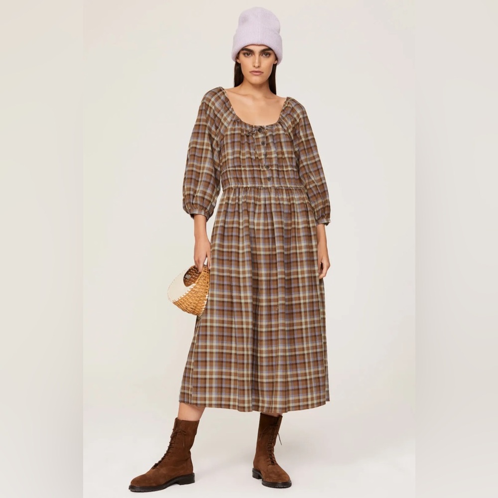 Madewell Gauze Sophia Midi Dress Size 2X